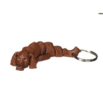 Seter irlandzki - brelok do kluczy